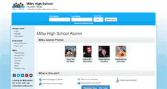 Desktop Screenshot of milbyhighschool.net
